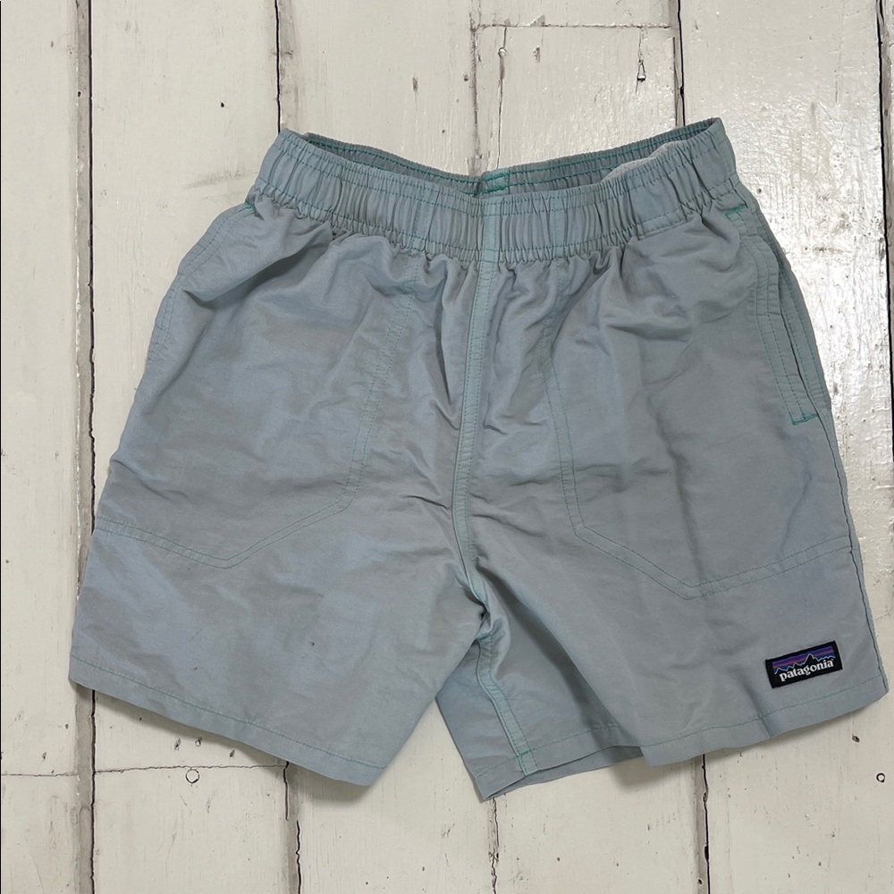 Patagonia Boys Baggies Elastic-Waist Hybrid Swim / Adventure Sz 12 / L